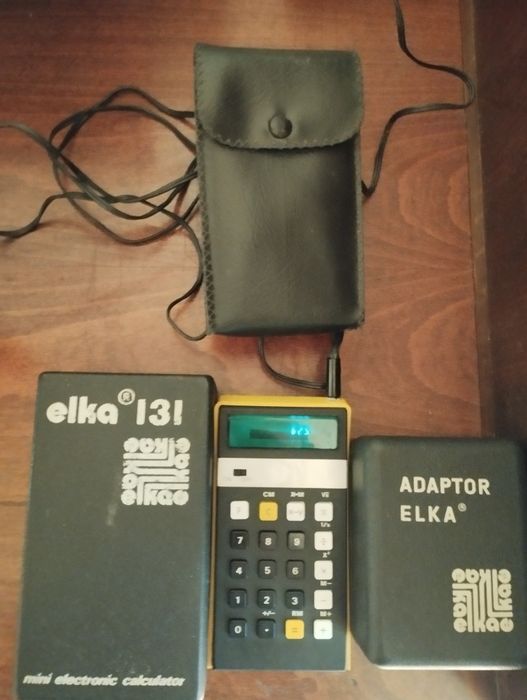 Ретро калкулатор elka 131