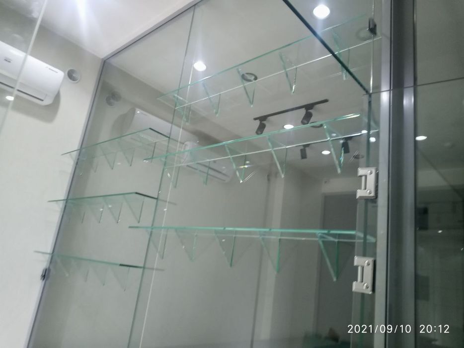 Oyna koyish, Zerkalo mazayka,  Резка и установка стекла