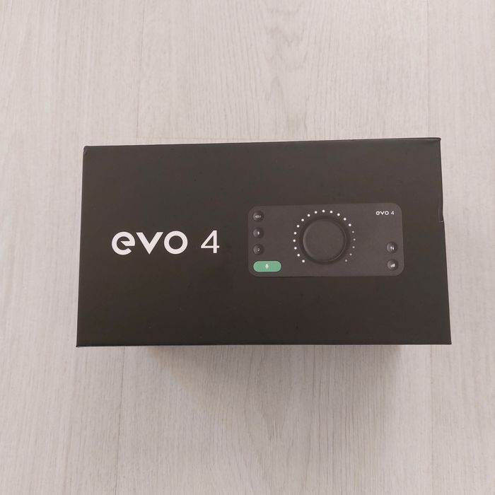 Audient EVO 4 – Професионален Аудио Интерфейс (Smartgain & Loopback)