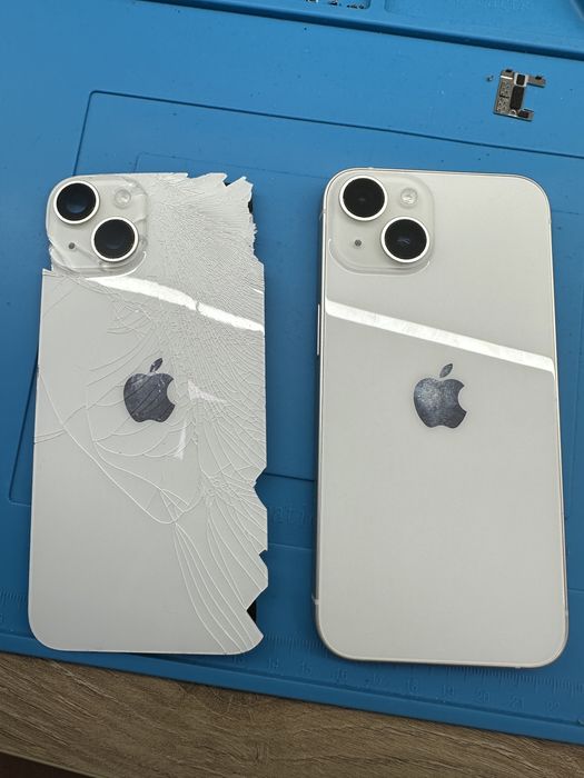 Service GSM : inlocuire sticla/capac/geam spate toata gama Iphone!