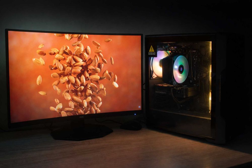 PC Gaming RTX 5060 + Monitor 27″ 280Hz