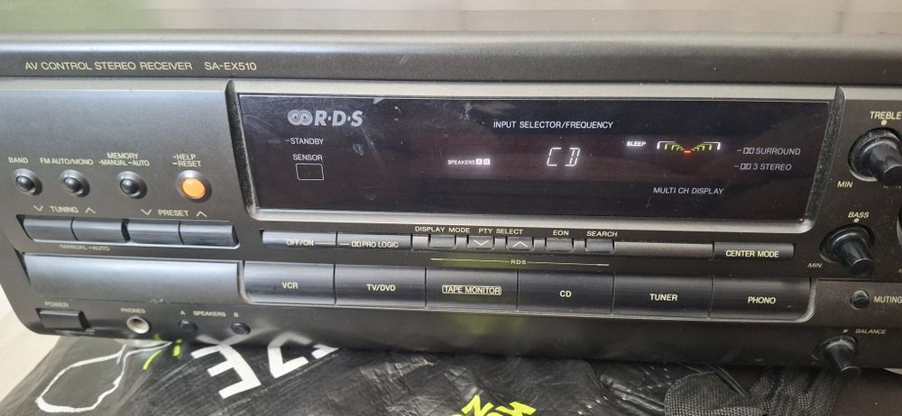 Усилвател Technics SA-EX510 с две тонколони