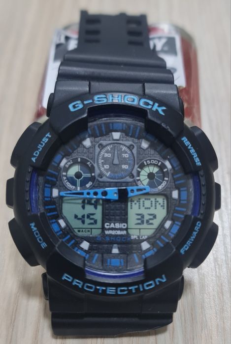 Наручные электронные часы casio g-shock