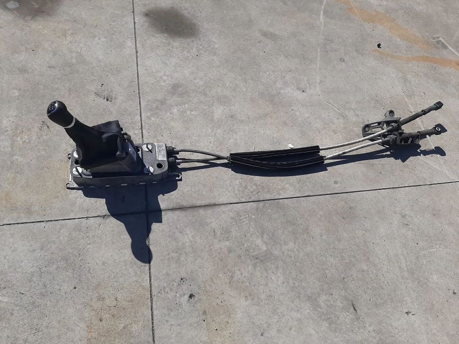 timonerie maneta schimbator 1.6 tdi skoda superb 2 3t facelift 6 trepte 3t0711049d  1k0711061b