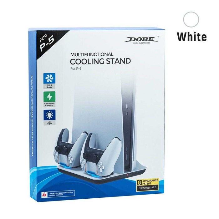 Охладител и зарядна станция за PlayStation 5 Fat, Slim