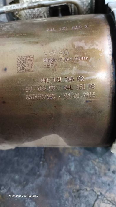 DPF AUDI - SKODA- VOLKSWAGEN - SEAT - 04L131765AR - Impecabil