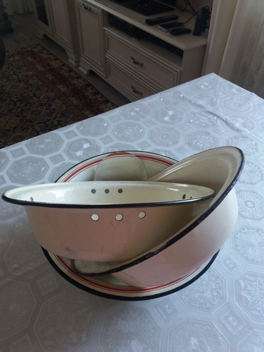 Посуда эмалированная