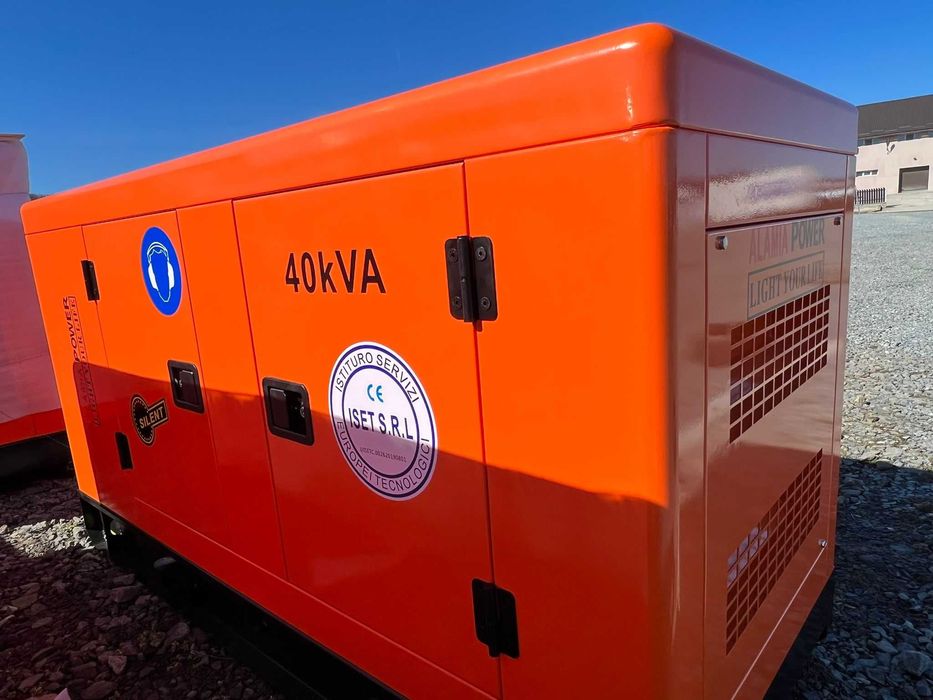 Generator Industrial 50 kVA 40 kW Alamia Grup Electrogen Diesel cu Automatizare ATS