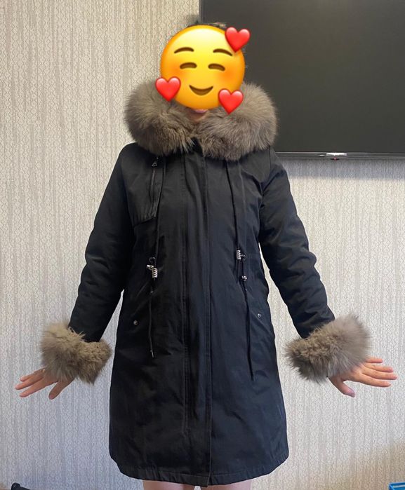 Парка теплая женская