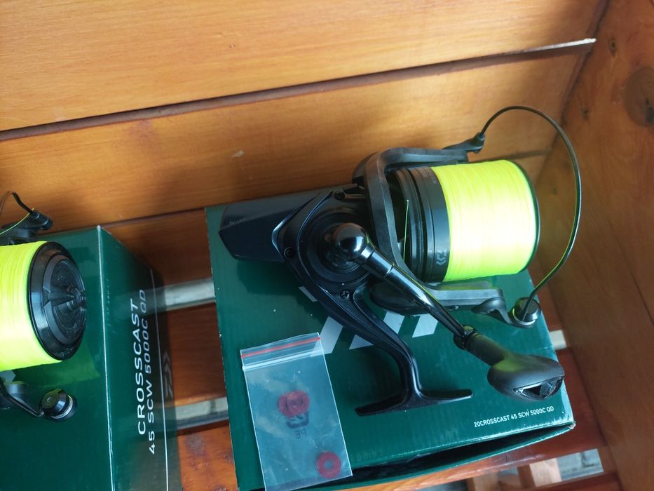 Set 3 mulinete daiwa crosscast 45scw  5000c qd