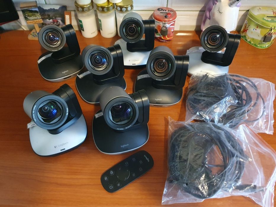 7 camere Logitech PTZ Pro 2 Full HD 1080p