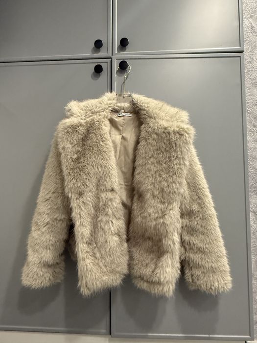 Бершка эко шуба xs