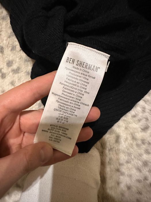 Ben Sherman мъжки вълнен пуловер