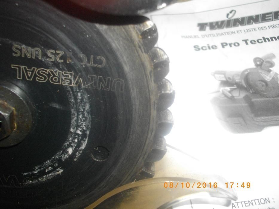 650 Вата Отрезна Машина Мулти Трион Двойно Режещ Twinner SN650 Френски