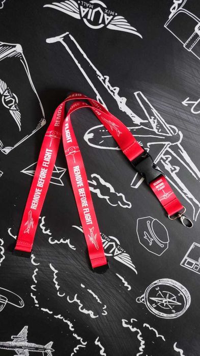 Лента для бейджей Remove before flight