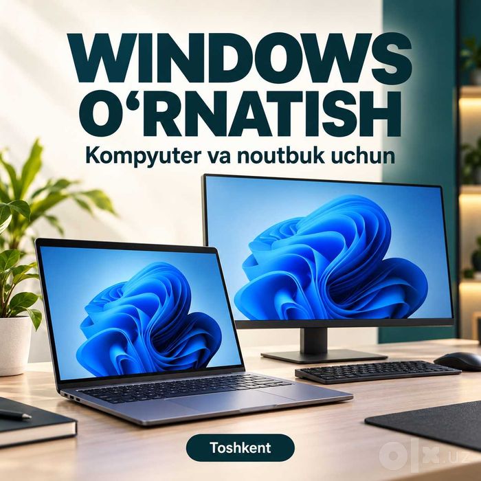 Windows o‘rnatish va sozlash — Toshkent