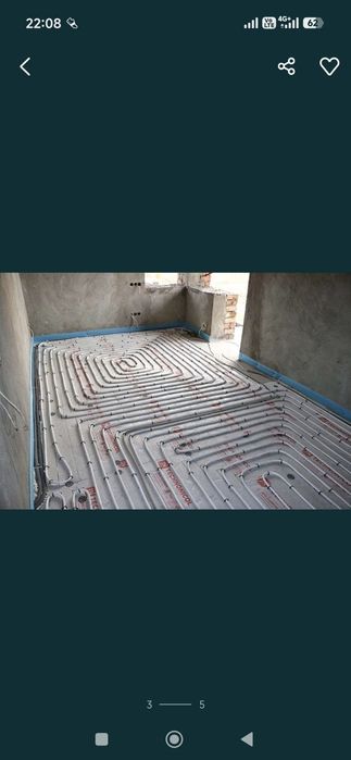 Сантехник, теплый пол