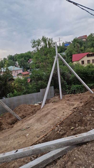 Установка опоры ВЛ  10квт, РЛНД,Установка трансформатора.