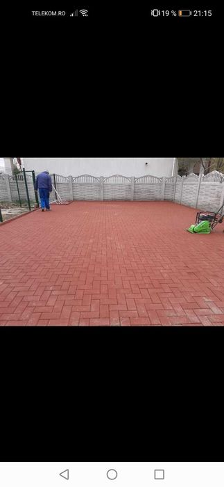 Montaj pavele bordura Rigola