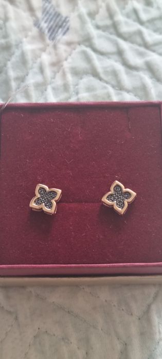 Серьги MUIZ Золото бриллианты