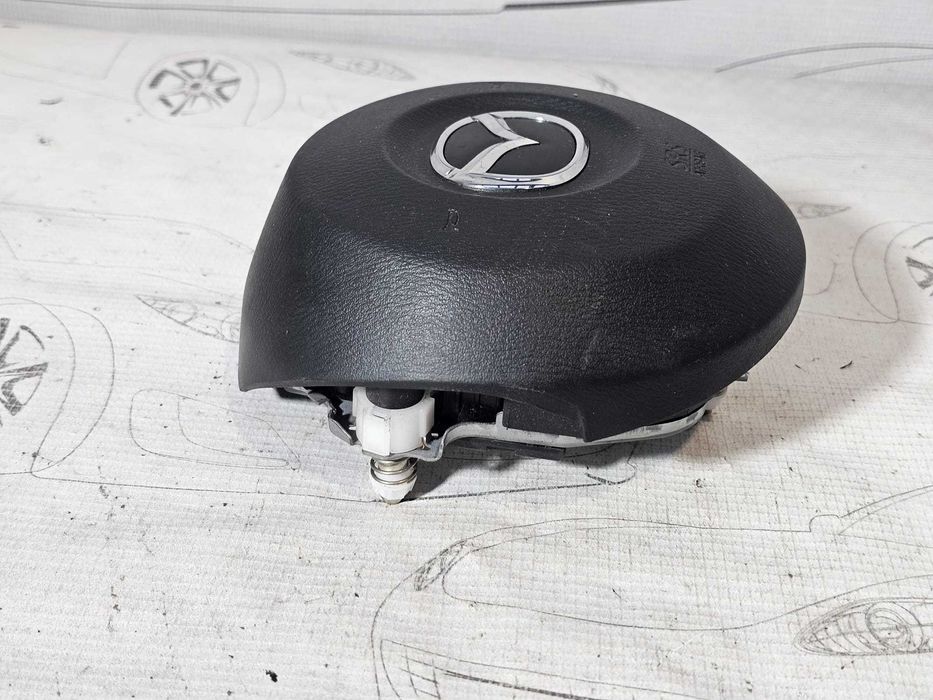 Airbag volan șofer Mazda 6 GH / Mazda 3 BL 2007-2013 2013 2.2 MZR-CD 129kW Cod OEM: BAM-PT1-1696 (5E3)