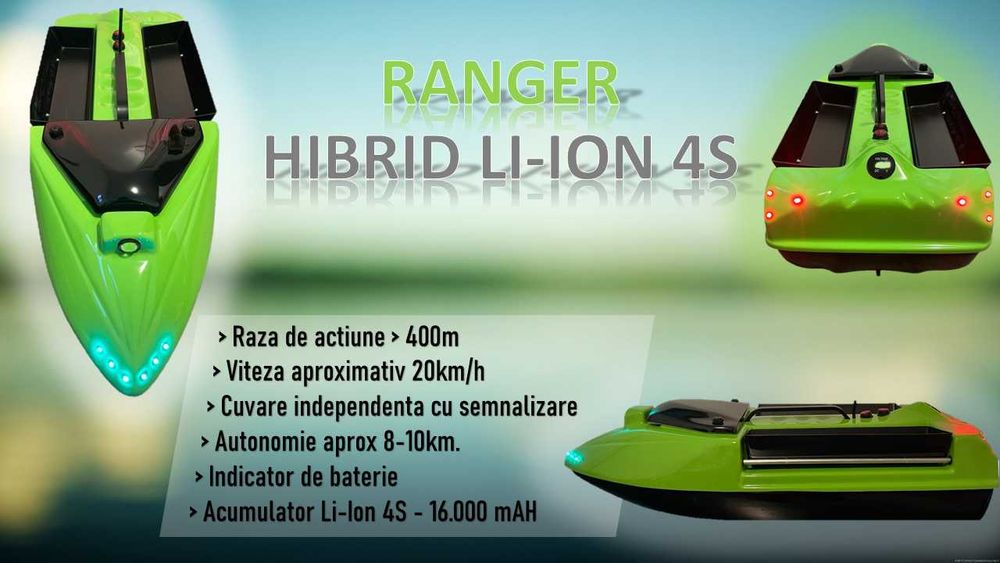 Navomodel Plantat RANGER / Li-Ion 4s/ Barcuta Nadit Viteza Crescuta
