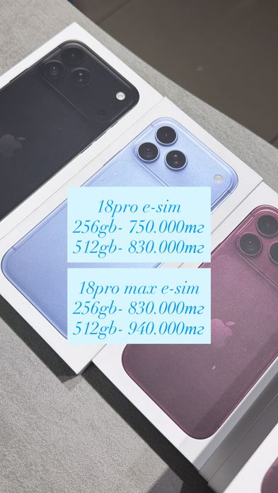 iPhone Айфон 18 про , 18 про макс 18pro 18pro max 256 512 ОРИГИНАЛ