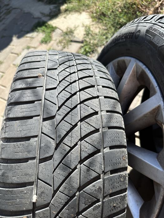 Jante aluminiu +anvelope  205/55 R16 opel