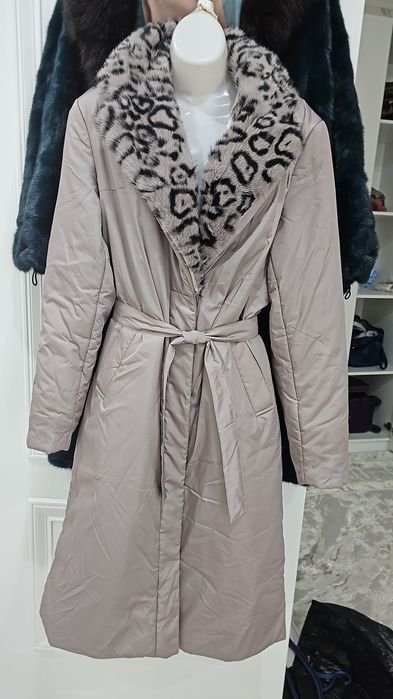 Зимняя куртка длинная