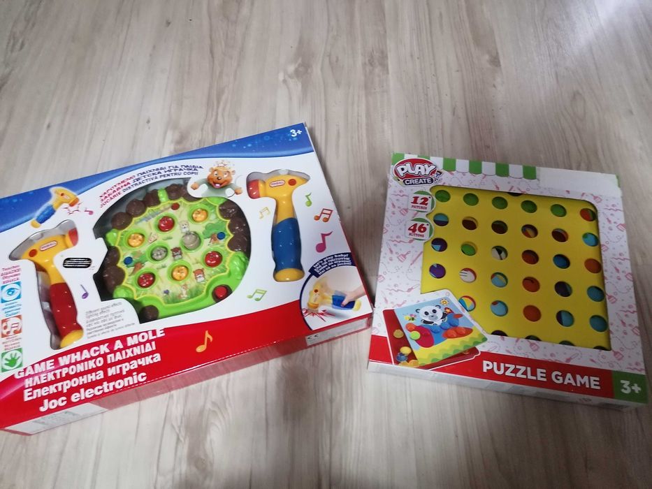 Музикална игра с чукове + мозайка