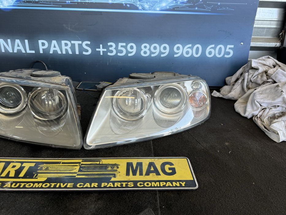 Фарове фар VW Touareg Xenon Valeo рециклиран във фарове лайф за монтаж