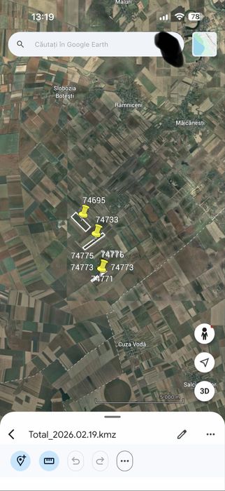 500 ha-Terenuri Agricole in proximitatea  Autostrazii A7