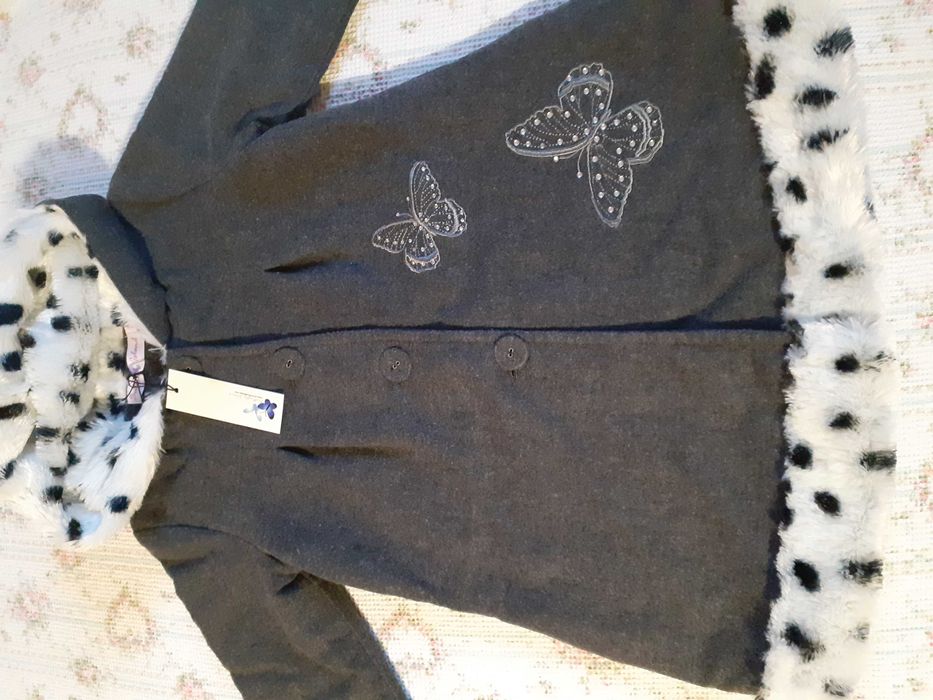 Пролетно палтенце за малко момиченце