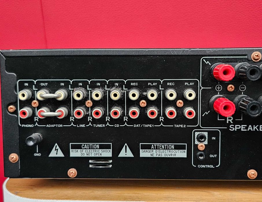 Amplificator PIONEER A-550R, telecomanda, 2 x 80 w