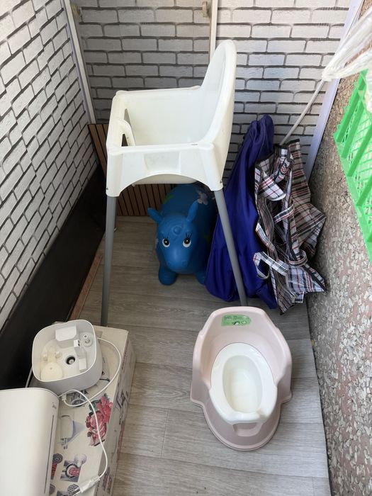 Детский стул икея и горшок