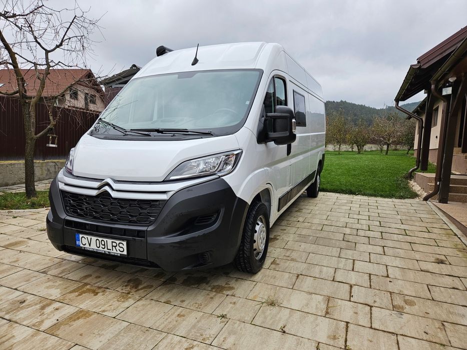 Autorulota Citroen Jumper L3H2 campervan  165 CP, conversie premium 2026, schimb cu autoturism ( variante )