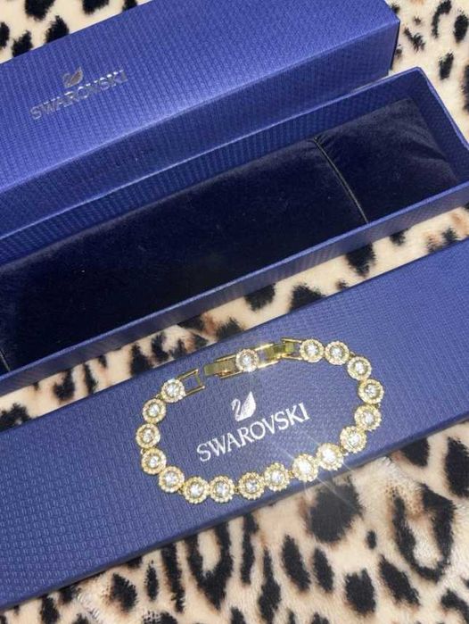 Bratara Swarovski Angelic, Aurie - nouă, în cutie