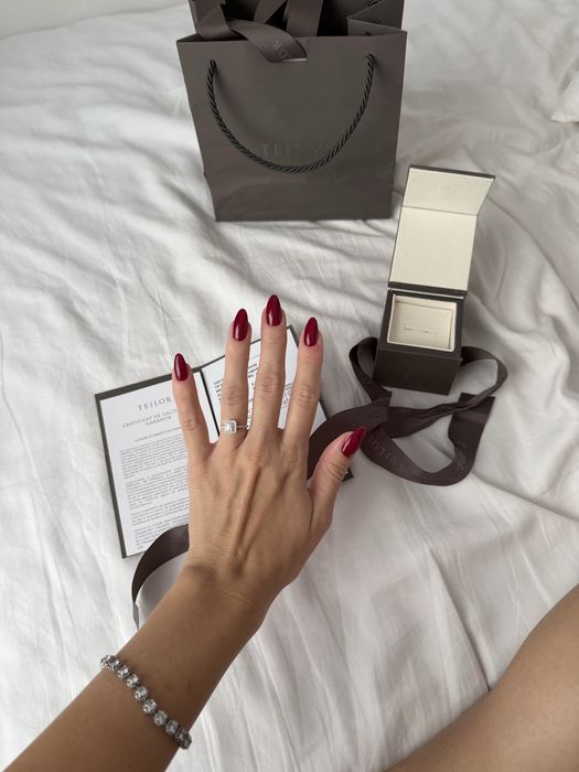 Vand Inel de legodna Teilor aur 18k cu diamante, măsura 51.5