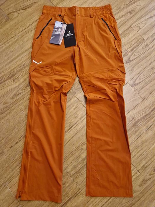 Pantaloni Salewa Durastrech 2 in 1, noi, munte, drumetie,tura, ortovox