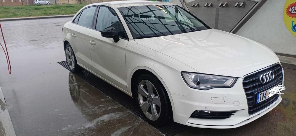 Audi A3 Sedan/1.6 TDI/ 110 CP/cutie manuală 6+1/ an 2015/ înmatriculat/ euro 6