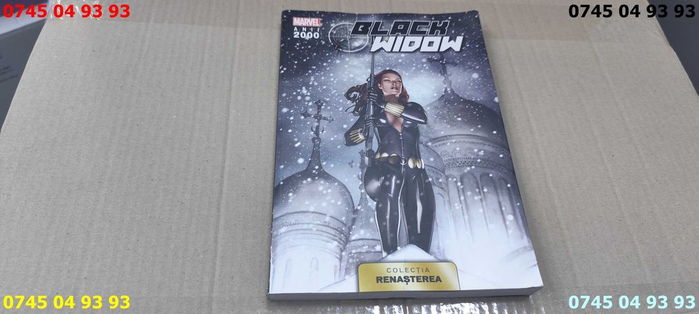 carte carti colectia renasterea marvel Black Widow carte grafica