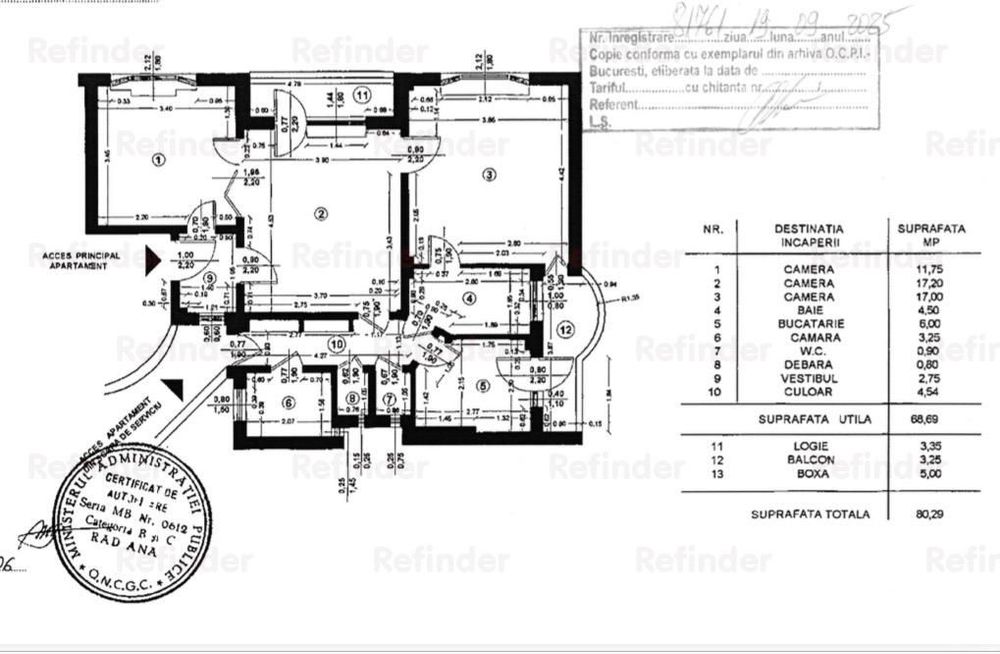 Vanzare apartament 3 camere | Universitate - Maria Rosetti |