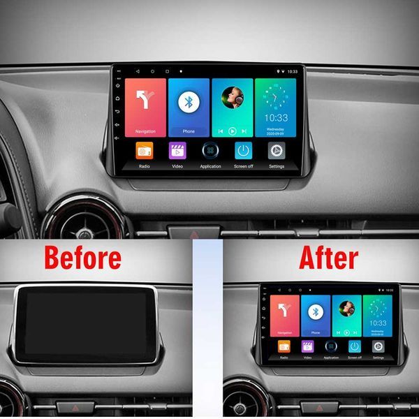 MAZDA 2 CX-3, 2014-2021 - 9'' Андроид Навигация,  9454