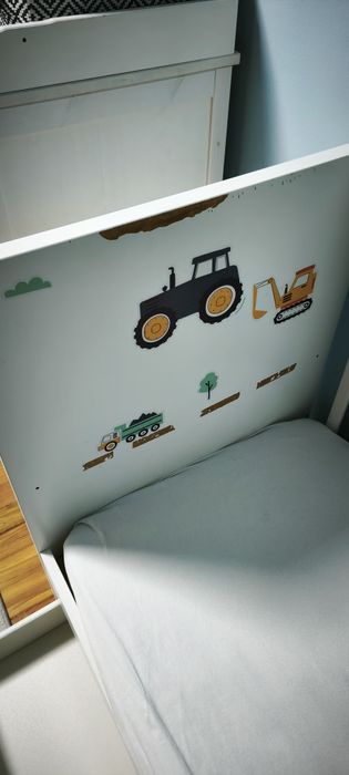 Бебешко легло IKEA Stuva + матрак