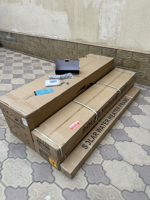 Солнечный водонагреватель 200л / Quyosh suv isitgich 200L Bosimli.