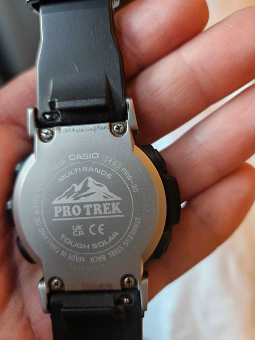 Casio Pro Trek PRW-30-1A – Tough Solar/ MultiBand 6 /Altimeter/Compass