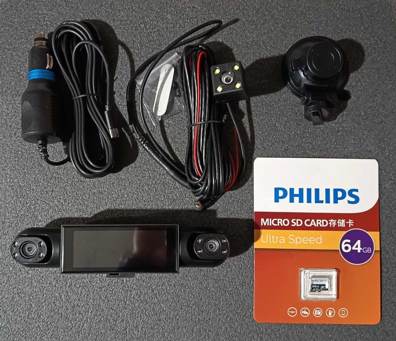 360° 4-canale (4 camere) 1080P kit complet camere pentru masina - NOU