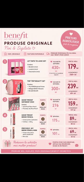 Benefit creion de sprancene nuanta 3.