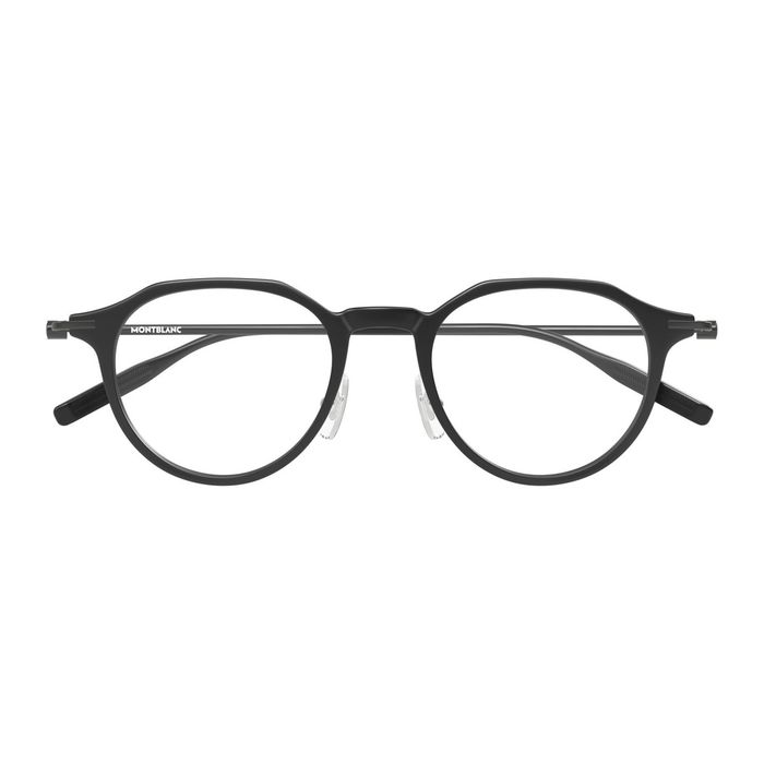 Montblanc MB0355O 005 Transparent Black - Men's Optical Frames 49mm