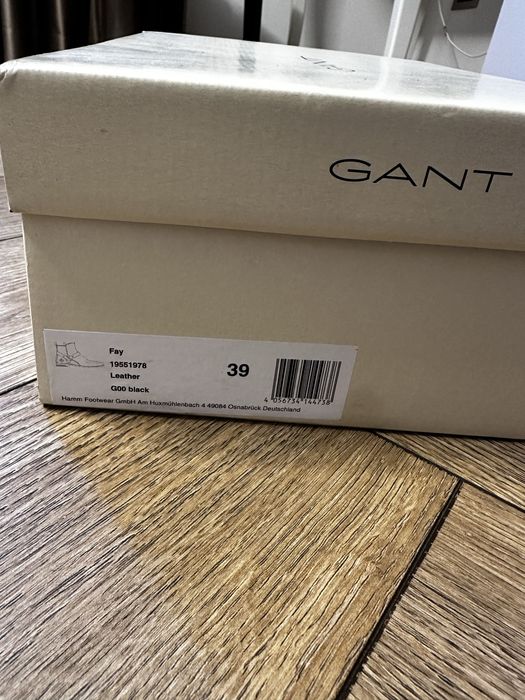 Ghete piele Gant